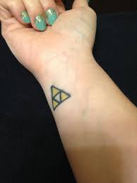 Most will rarely reach half an inch in width! Triforce Tattoo 34 Most Beautiful Ideas Of Triangle From Legend Of Zelda