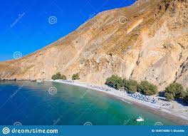 Glyka nera, thessalias 76,glyka nera 15354. Glyka Nera Strand Susswasser Oder Susswasser Blick Auf Den Abgelegenen Und Beruhmten Sweet Water Beach In Sudkreta Griechenland Stockbild Bild Von Strand Felsen 154919055