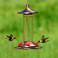 The zippy little pollinators are always on the prowl for nectar. Modern Hummingbird Feeders 2020 Popsugar Home