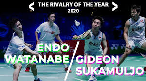 Best men's double in the world! Gideon Sukamuljo Vs Endo Watanabe Best Rallies 2019 20 Rivalry Of The Year 2019 2020 God Of Sports Youtube