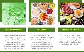 Select from the list of fast food restaurants below to view the nutrition facts for that restaurant. Amazon Com Greens Plusbar Energy Natural Gluten Free Energy Bar Organic Greens Non Gmo Vegan 12 Bars Grocery Gourmet Food