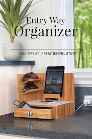 Sunglasses Keys Entry Way Organizer Charging Station Samsung Galaxy Tablet Organization Solutions