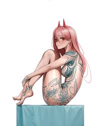 power (chainsaw man) drawn by mawaw | Danbooru