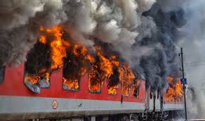 Delhi-Vizag train catches fire in MP, no injuries reported - Rediff.com  India News