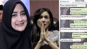 Umi pipik sampaikan pesan damai terkait aksi teror di surabaya. Dicap Pelakor Umi Pipik Dan Mulan Jameela Diingatkan Soal Pernyataan Ini Ternyata Mereka Halaman All Tribun Sumsel