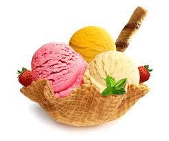 Strawberry ice cream white background. Image Ice Cream Strawberry Food Confectionery White Background