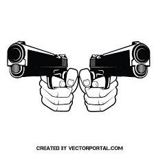 Handguns Vector Graphics Tattoo Design Drawings Guns Drawing Military Drawings