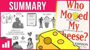 Who Moved My Cheese By Dr Spencer Johnson Animated Book Summary Youtube In 2020 School Psychology Resources Animated Book Book Summaries