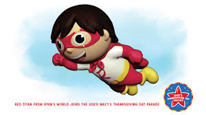 Do you have what it takes to outrun combo panda? How Ryan S World Character Red Titan Floated Into Macy S Thanksgiving Parade