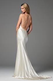 35 Elegant Slip Wedding Dresses For The Minimalist Bride Slip Wedding Dress Backless Wedding Dress Wedding Dresses