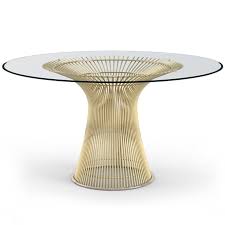 Shop thousands of gold dining table you'll love at wayfair Platner Dining Table With Golden Base By Knoll International