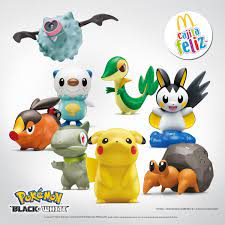 This month marks pokémon's 25th anniversary, and to celebrate, pokémon and mcdonalds have teamed up to give away exclusive pokémon cards with 'every' (in theory) happy meal. Pokemon Mcdonalds Happy Meal Toys Pokemon First Pokemon