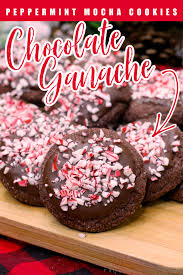 Peppermint Mocha Cookies Christmas Cookie Recipe Recipe Mocha Cookies Peppermint Mocha Cookies Cookies Recipes Christmas