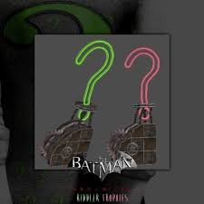 They are both good games but arkham city is a little bit harder than arkham asylum if you like the combat though arkham city would have to be the winner because of the combat mode you get with riddler trophies. Batman Arkham City Riddler Trophy By Demos Trsearch
