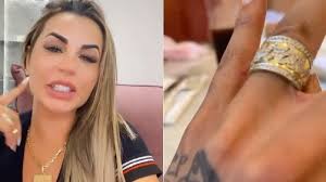 MC Kevin: Viúva relata sumiço de aliança de R$ 25 mil