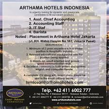 Maybe you would like to learn more about one of these? Lowongan Kerja Lowongan Kerja Arthama Hotel Makassar