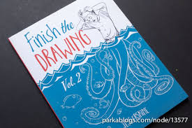 The drawing on the left has a full range of value while the drawing on the right is made up of. Book Review Finish The Drawing By Jess Erskine Vol 2 Parka Blogs