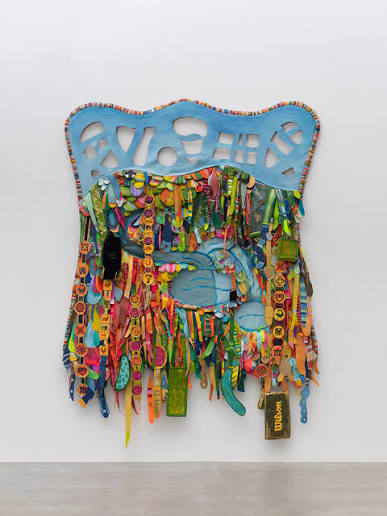Work by Leda Catunda
