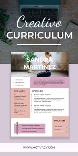 Plantilla De Curriculum Creativa En Espanol Totalmente Gratis En 2020 Curriculum Creativo Plantillas Curriculum Gratis Plantilla De Curriculum Vitae