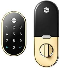 Amazon Com Google Nest X Yale Lock Con Nest Connect Smart Lock Rb Yrd540 Wv 605 Home Improvement In 2020 Yale Locks Smart Lock Google Nest
