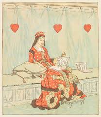 This arrangement for the song is the author's own work and represents their interpretation of the song. Queen Of Hearts Old Book Illustrations