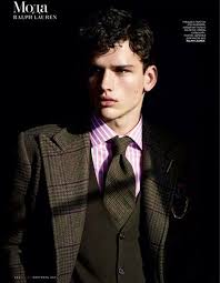 Over looked by a beach as a back drop shot by mert alas & marcus piggott. Simon Nessman The Face Of Giorgio Armani