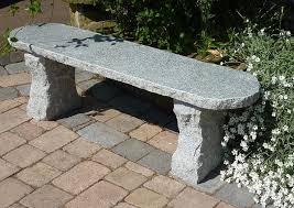 Step2 outdoor storage bench with seating for two and extra storage. Rustic Granite Bench Stone Bench Natural Granite Rustic Bench