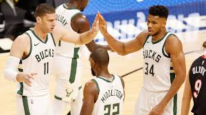 The most current milwaukee bucks lineup is giannis antetokounmpo, eric bledsoe, brook lopez. Milwaukee Bucks Set Nba Three Point Record In Monster Win Over Miami Heat