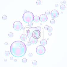 Hintergrund Mit Transparenten Seifenblasen Vektor Illustration Leinwandbilder Bilder Schone Seifenwasser Wulst Myloview De