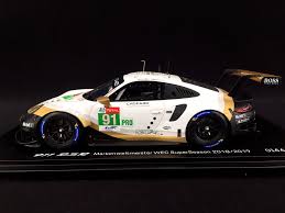 Porsche today has revealed its two factory 911 rsrs that will compete in this weekend's 24 hours of le mans. Porsche 911 Rsr Type 991 24h Le Mans 2019 N 91 Porsche Gt Team 1 18 Spark Wap0211480lrsr Selection Rs
