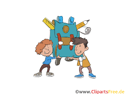 All schule clip art are png format and transparent background. Pupils In School Picture Cartoon Clipart