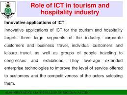 Role Of Ict In Tourism And Hospitality Industry