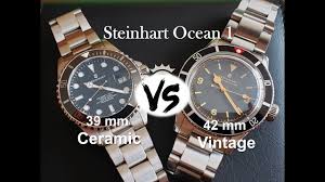 Steinhart Ocean 1 Duel 39 Vs 42mm Watches Ceramic Vs Vintage Youtube Steinhart ocean one vintage red. steinhart ocean 1 duel 39 vs 42mm watches ceramic vs vintage
