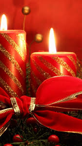 Christmas Holiday Candles Christmas Live Wallpaper Holiday Candles Red Gold Christmas