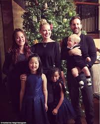 Beautiful blonde actress katherine marie heigl is professionally known as katherine heigl. Katherine Heigl Shares Rare Family Photo With Three Kids Daily Mail Online