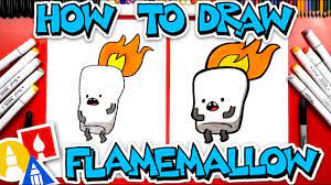 How To Draw Flamemallow From YouTube Kids App - YouTube
