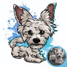 Bevor wir aber mit der anfertigung ihres hundeportraits anfangen, besprechen wir gemeinsam mit ihnen die. Hund Katze Karikatur Zeichnen Lassen Designaffe De