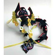 Pokemon Center 2015 Shiny Mega Rayquaza Plush Toy Pokemon Merchandise Pokemon Mega Rayquaza