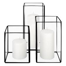 This glass candle holders also can be as gift or use for wedding. Koyal Wholesale Black Geometric Hurricane Candle Holder Set Of 3 For Wedding Centerpiece Home Decor Patio Decor Walmart Com Hurricane Candle Holders Hurricane Candles Candle Holder Set