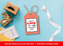 The best father's day gift ideas are as special as the man they're for, which is why each of these unique father's day gifts is as rad as your dad. Happy Flippin Father S Day Gift Tag Spatule Favor Card Happy Father S Day