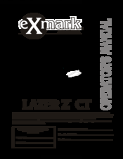 Check spelling or type a new query. Exmark Lazer Z Ct Manuals Manualslib
