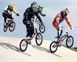 The 24 riders in both men's and women's bmx races will battle it out on a 400m long course. Olympic Highlights In Photographs Time Com Best Bmx Bmx Racing Bmx