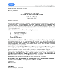 Cover Letter For Rfp Cprc