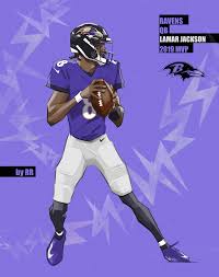 Speed drawing and painting lamar jackson Lamar Jackson Illustration On Behance