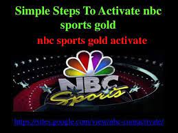 Congratulations, you've successfully activated your device and can now watch nbc sports gold content. Simple Steps To Activate Nbc Sports Gold In 2021 Nbc Mystery Show Activated