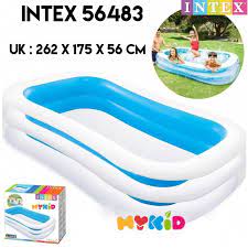 Kami adalah agen kolam renang anak bayi terbesar di jakarta, yang menjual aneka macam kolam renang anak dengan bahan plastik karet yang berkualitas tinggi tentu dengan harga yang sangat murah. Kolam Renang Anak Bestway Blue Rectangular Family Pool 201cm 54005 57403 Shopee Indonesia