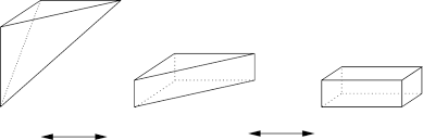 Since the rectangular prism is a 3d figure, its most important properties are volume and surface area. Transformation From Tetrahedron To Rectangular Prism Download Scientific Diagram
