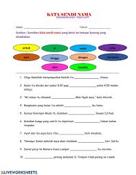 Free & easy!game creator no coding! Tatabahasa Online Worksheet For 3 You Can Do The Exercises Online Or Download The Worksheet As Pdf Malay Language Kata Sendi Nama Language Worksheets