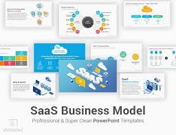 It is a strategy to enhance data storage with reduced costs and risks. Saas Business Model Powerpoint Template Slidesalad
