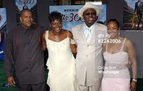 Bernie Mac S Family Trey Childress Je Niece Mccullough Childress The Macman And Rhonda Gore Mccullough Bernie Mac Bernie Mac Family White Formal Dress